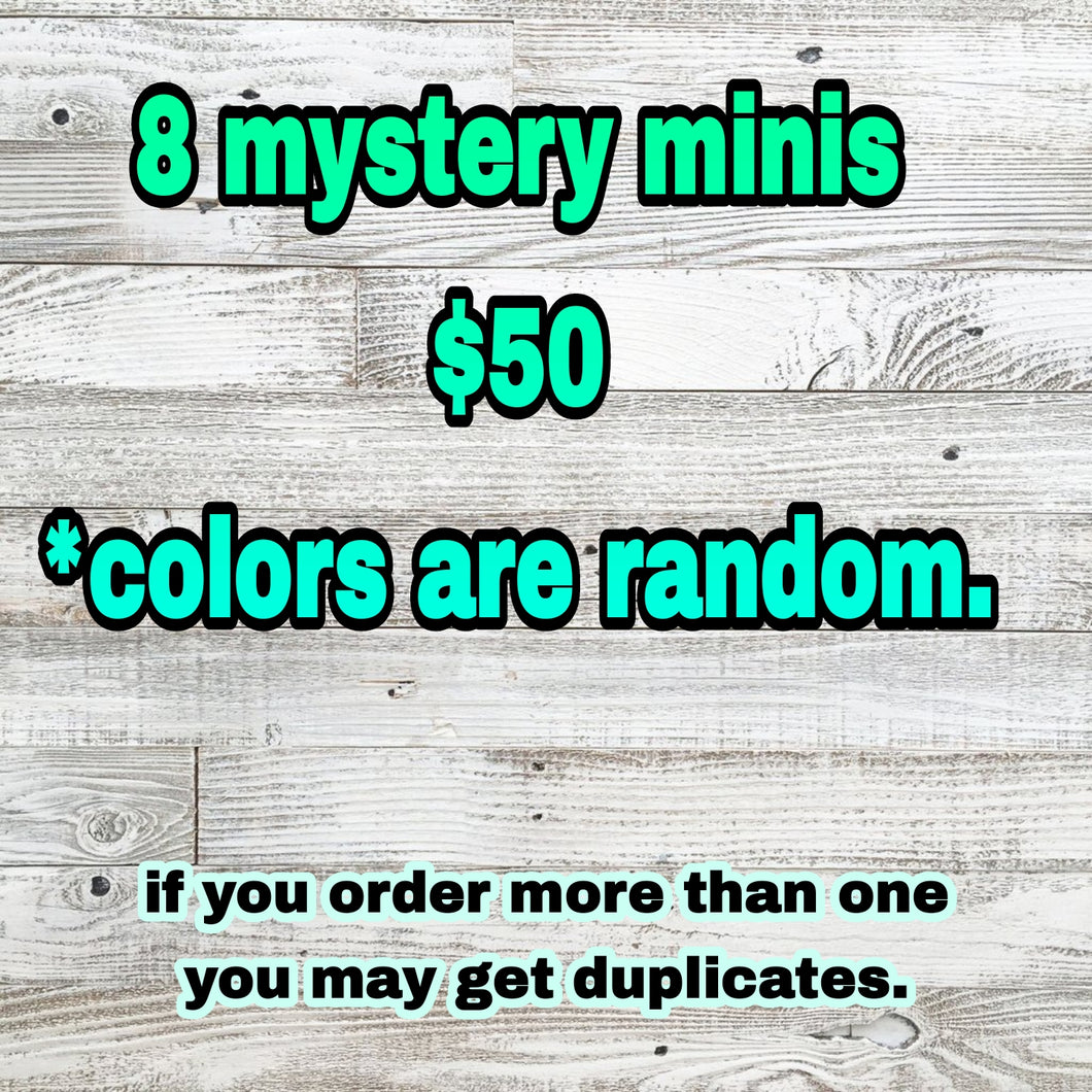 8 mystery minis